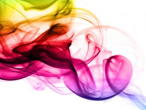 Rainbow Smoke by Lucy Dell 